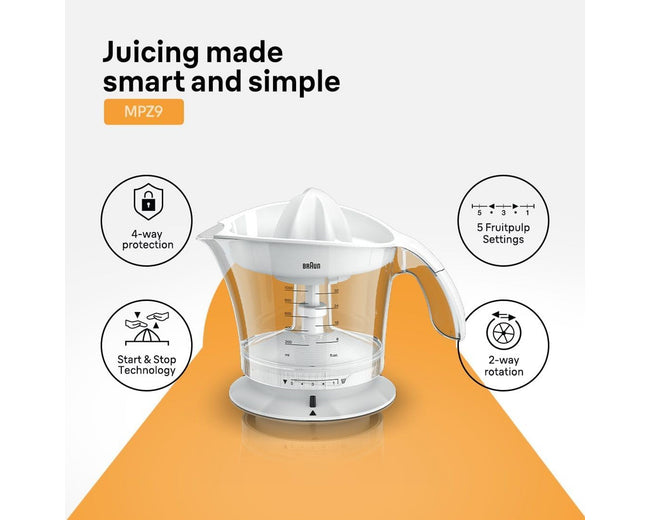 Braun MPZ9 Citromatic Citrus Juicer