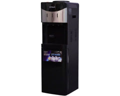 Crownline WD-464 Top Load Water Dispenser with Built-in Ice Maker, Black