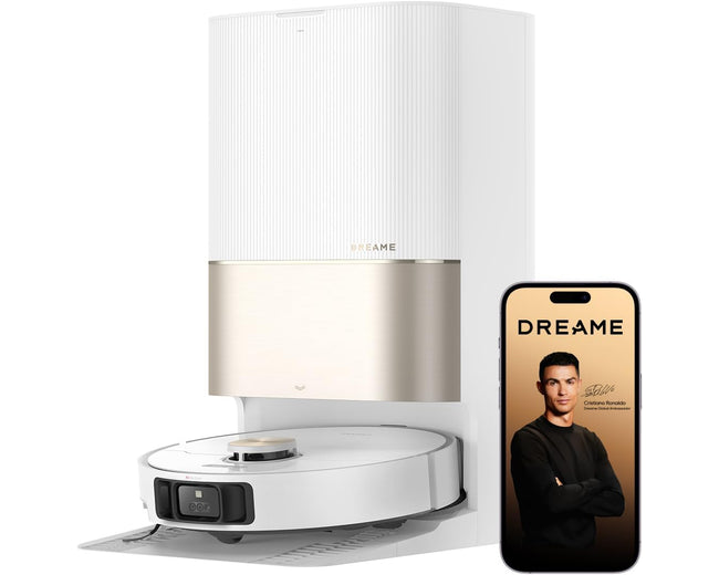 Dreame X40 Ultra Complete RLX63CE-2 robot vacuum and mop with base station - front view