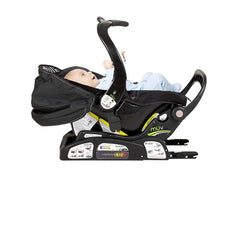 Kussen Infant Car Seat – Adjustable 5-Point Harness Side Impact Protection Mystic Black KS58015 (Mystic Black)