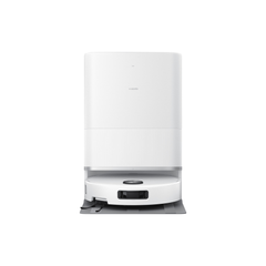 Xiaomi Robot Vacuum 5 OV31GL docked in the All-in-One Dock, front view in White