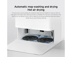 Xiaomi Robot Vacuum X20 Pro with all-in-one station - product in use