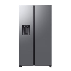 Samsung Side-by-Side Refrigerator 640L SpaceMax Wi-Fi Metal Cooling Water & Ice Dispenser RS70F64KETEF (Silver)