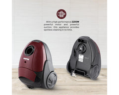 Geepas GVC2594 2200W vacuum cleaner - alternate angle