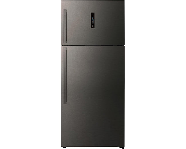 Gorenje NRF7191OX1 724L Top Mount Refrigerator Grey – front view
