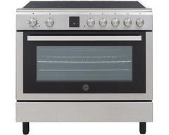 Hoover HVC-V95E-S 90x60 ceramic cooker – front view