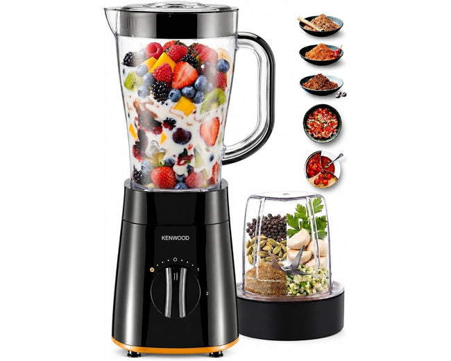 Kenwood BLP19 Smoothie Blender 500W, 1.5L with Grinder Mill