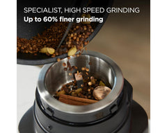 Kenwood CHP80 Duo Prep Food Chopper & Grinder, Black