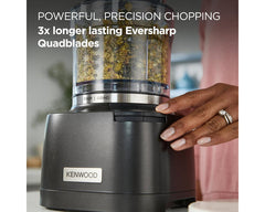 Kenwood CHP80 Duo Prep Food Chopper & Grinder, Black