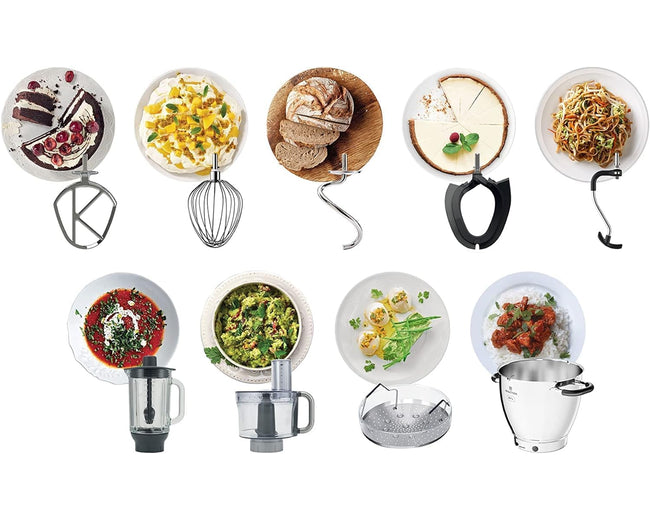 Kenwood Cooking Chef XL KCL95.424SI Stand Mixer with Induction Cooking, 1500W, 6.7L, Silver