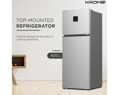 Krome KR-REF600T Refrigerator – in a kitchen