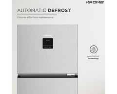 Krome KR-REF600T Refrigerator – automatic defrost display