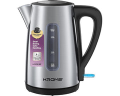 Krome KR-KTSS210PD Stainless Steel Electric Kettle 1.7L