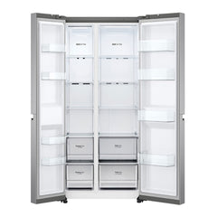 New LG Double Door Refrigerator, 647L, Platinum Silver GR-B267SLWL