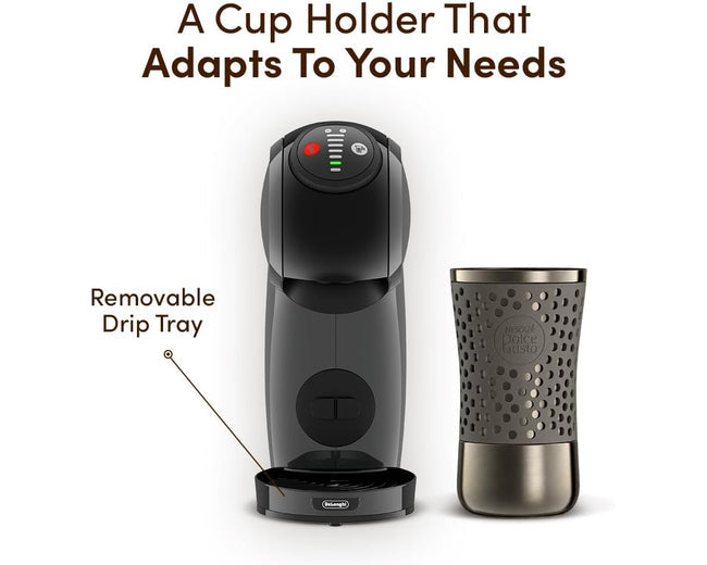 Nescafe Dolce Gusto De'Longhi Genio S EDG226.A - adjustable drip tray