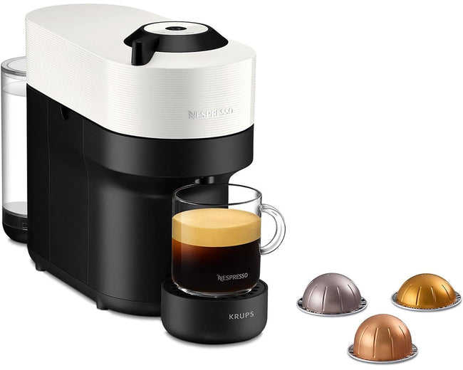 Nespresso Vertuo Pop by Krups XN920140 Coconut White - front view
