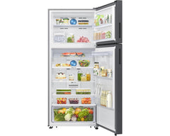 Samsung RT75DG7A14S9A Refrigerator – doors open with food