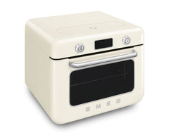 Smeg COF01CRUK cream 50's Style countertop combi steam oven - view 2