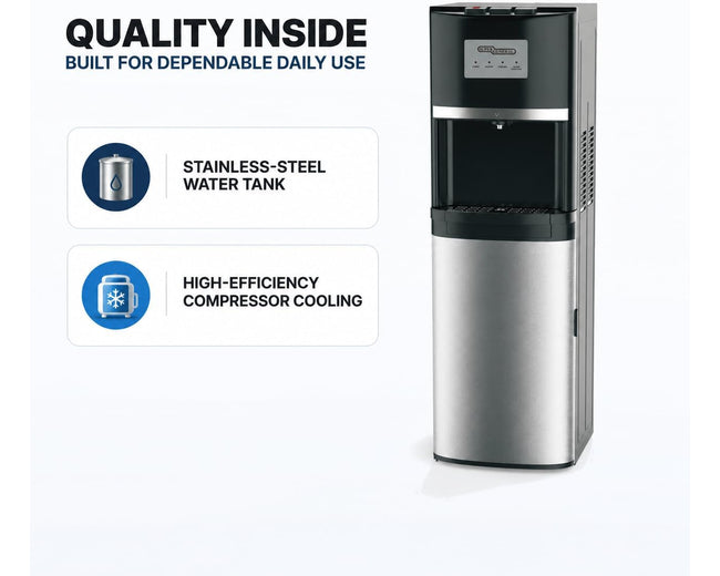 Super General SGL2020BM water dispenser with stainless steel tank