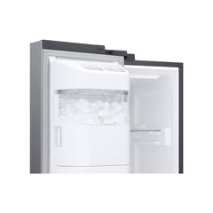 Samsung 635L Side-by-Side Refrigerator – SpaceMax Twin Cooling Plus Smart Conversion RS68A884CSL (silver)