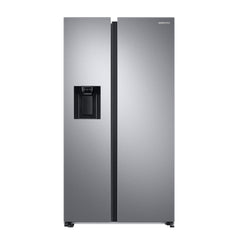 Samsung 635L Side-by-Side Refrigerator – SpaceMax Twin Cooling Plus Smart Conversion RS68A884CSL (silver)