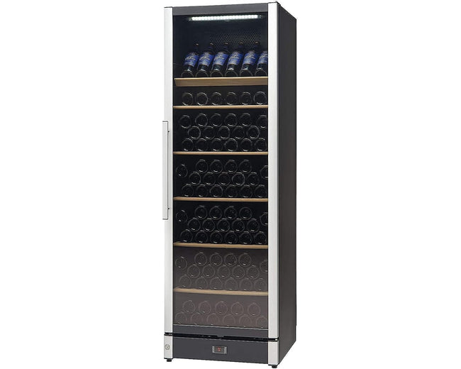 Vestfrost W185 Wine and Beverage Cooler Black – front view