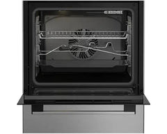 Whirlpool WR60 EV520207 XME 60cm Ceramic Cooker, 83L Multifunction Oven, Inox