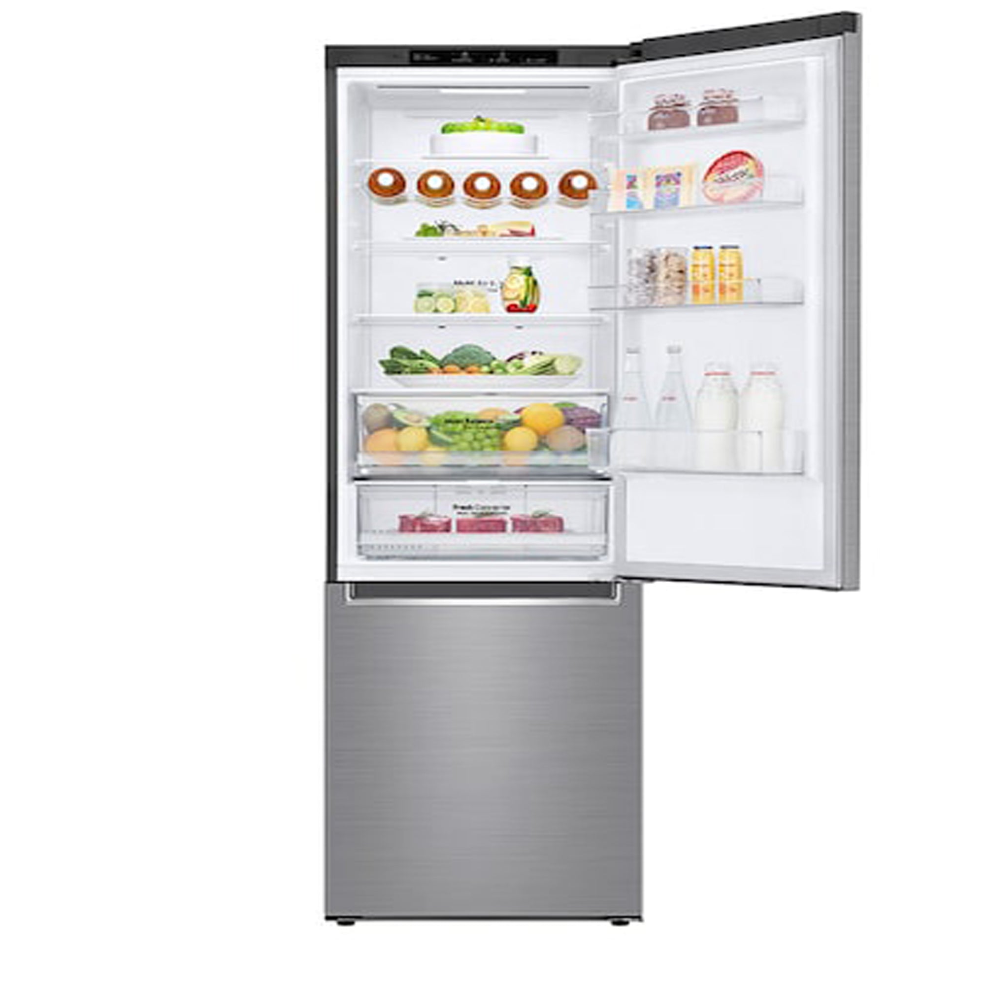 LG 384 Liter Bottom Freezer Refrigerator – No Frost Inverter Compressor DoorCooling+ Multi Air Flow GBB62PZGFN