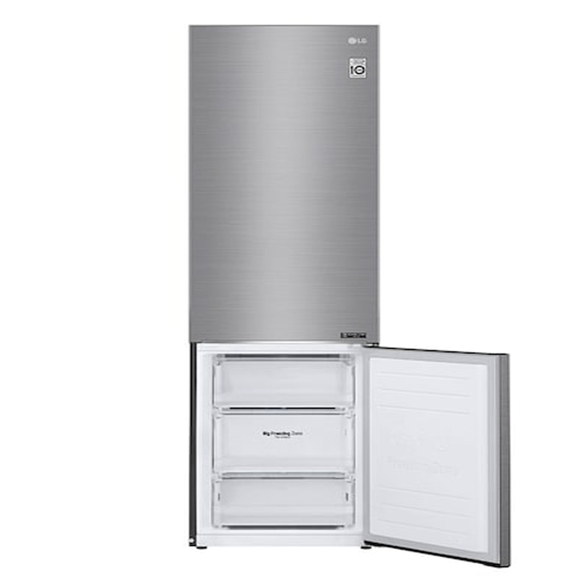 LG 384 Liter Bottom Freezer Refrigerator – No Frost Inverter Compressor DoorCooling+ Multi Air Flow GBB62PZGFN