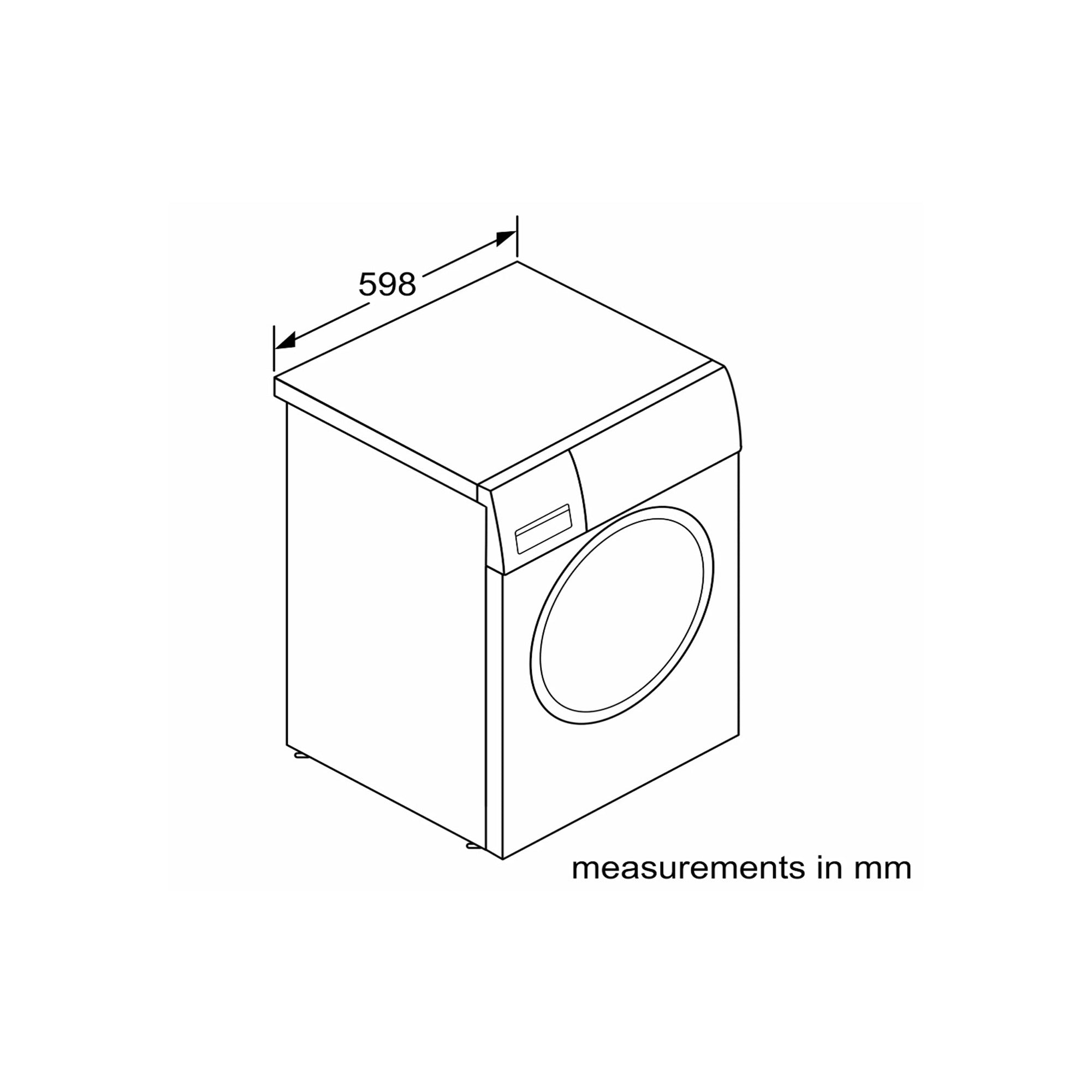 Siemens iQ300 Freestanding Washer Dryer Combo 9 kg Wash + 6 kg Dry WN44A2X0GC