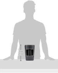 Beko BKK2300 Grey Turkish Coffee Machine Mini, 670 Watts, 1 Pot, 3 Cups Max, One Touch, Anti-Spill - Grey