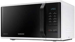 Samsung Solo Microwave with Quick Defrost, 23L, White, Ceramic Inside, MS23K3513AW/SG