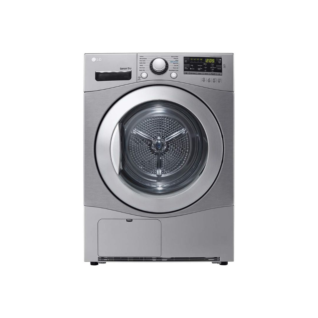LG 8kg Clothes Dryer – Silver, Made in Korea | High-Quality Laundry Dryer