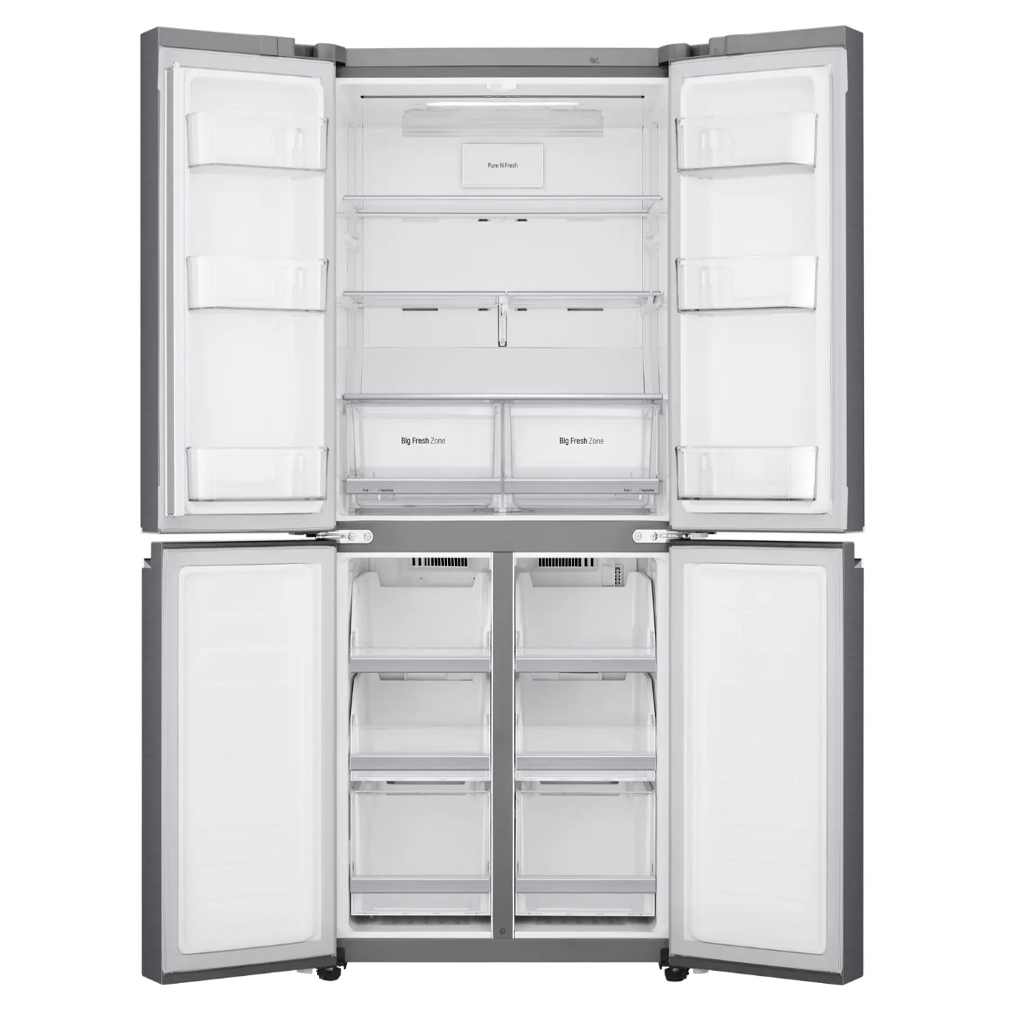 LG French Door Refrigerator 529 L – Nature FRESH LINEARCooling Hygiene Fresh GR-B29FTLPL