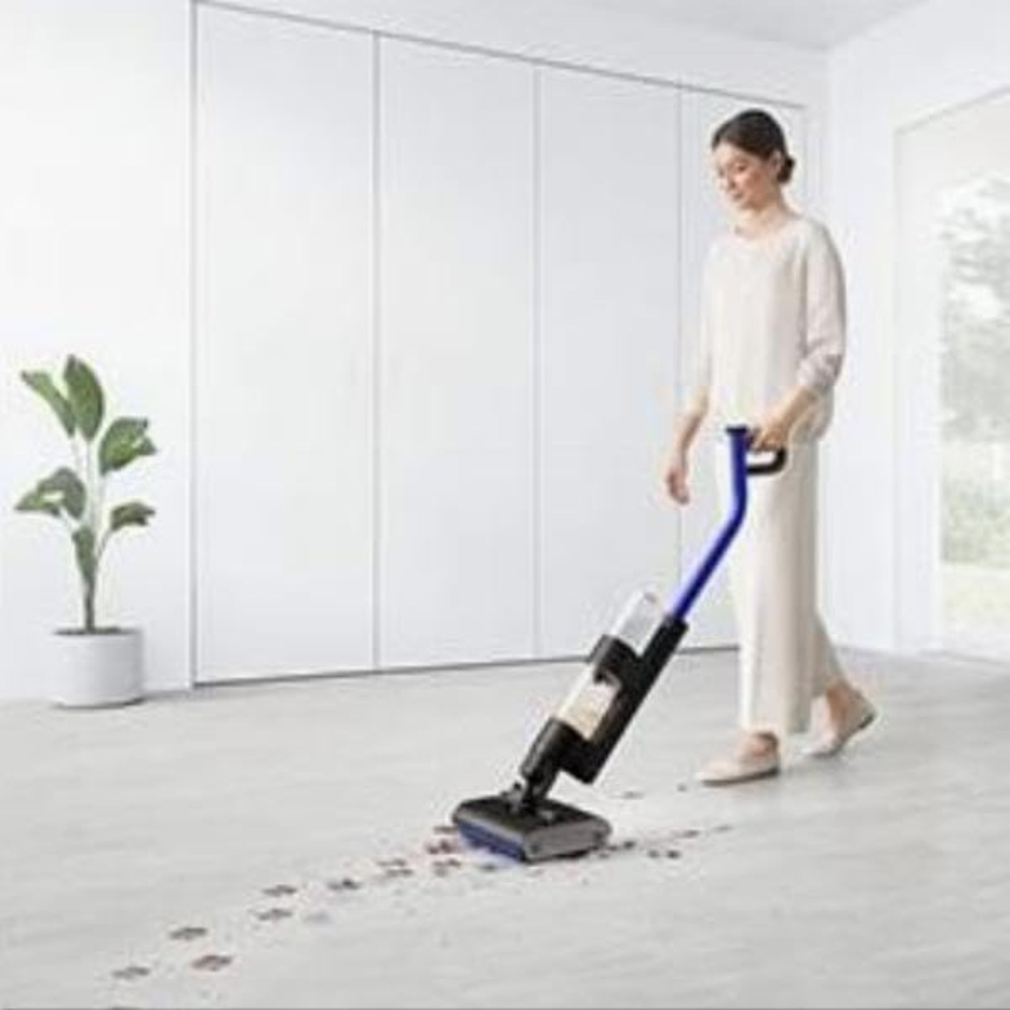 Dyson Wash G1 Wet Floor Cleaner Dual Motorized Rollers Self-Cleaning 35 Minutes Runtime WR01