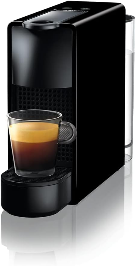 Nespresso Essenza Mini C30-EU2-BK-NE1 Capsules Espresso Machine, Black(C030BK)