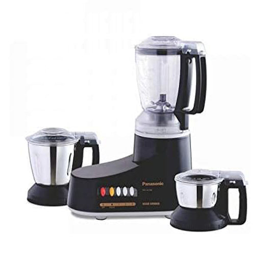 Panasonic Mixer Grinder 1000W 3 Stainless Steel Jars Samurai Blades 6-in-1 Function MX-AC300