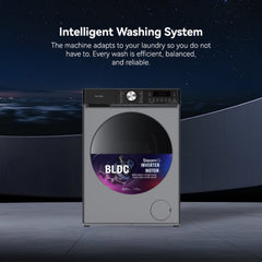 Star Track 7KG Front Load Washing Machine with BLDC Inverter Motor 1400 RPM & Steam Wash SW-700ATT2-AZ (GRAY)