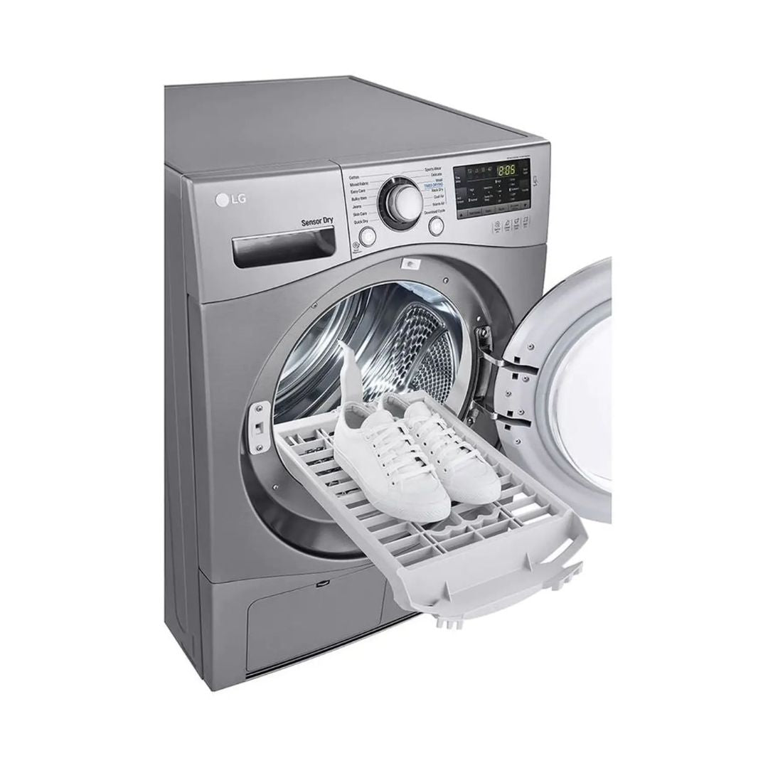 LG 8kg Clothes Dryer – Silver, Made in Korea | High-Quality Laundry Dryer