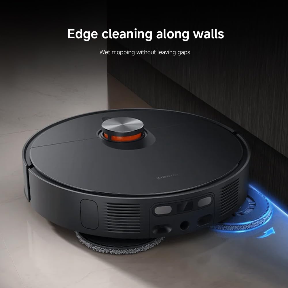 Xiaomi X20 Max Robot Vacuum and Mop, Self-Drying, Auto Mop Washing, 8000Pa Suction, Self-Emptying, Structured light and edge laser obstacle avoidance,Edge cleaning