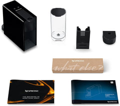 Nespresso Essenza Mini C30-EU2-BK-NE1 Capsules Espresso Machine, Black(C030BK)