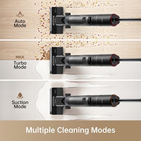 Dreame H12S AE Cordless Wet Dry Vacuum Cleaner, All-in-One Floor Washer with Self-Cleaning, Enhanced Edge Cleaning, Smart Dirt Detection, LED Screen Display, Ideal for Sticky Messes and Pet Hair