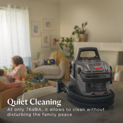 BISSELL SpotClean Pro Turbo Portable Carpet & Upholstery Cleaner 17000Pa SmartMix Technology Dual Cleaning Modes 3911K