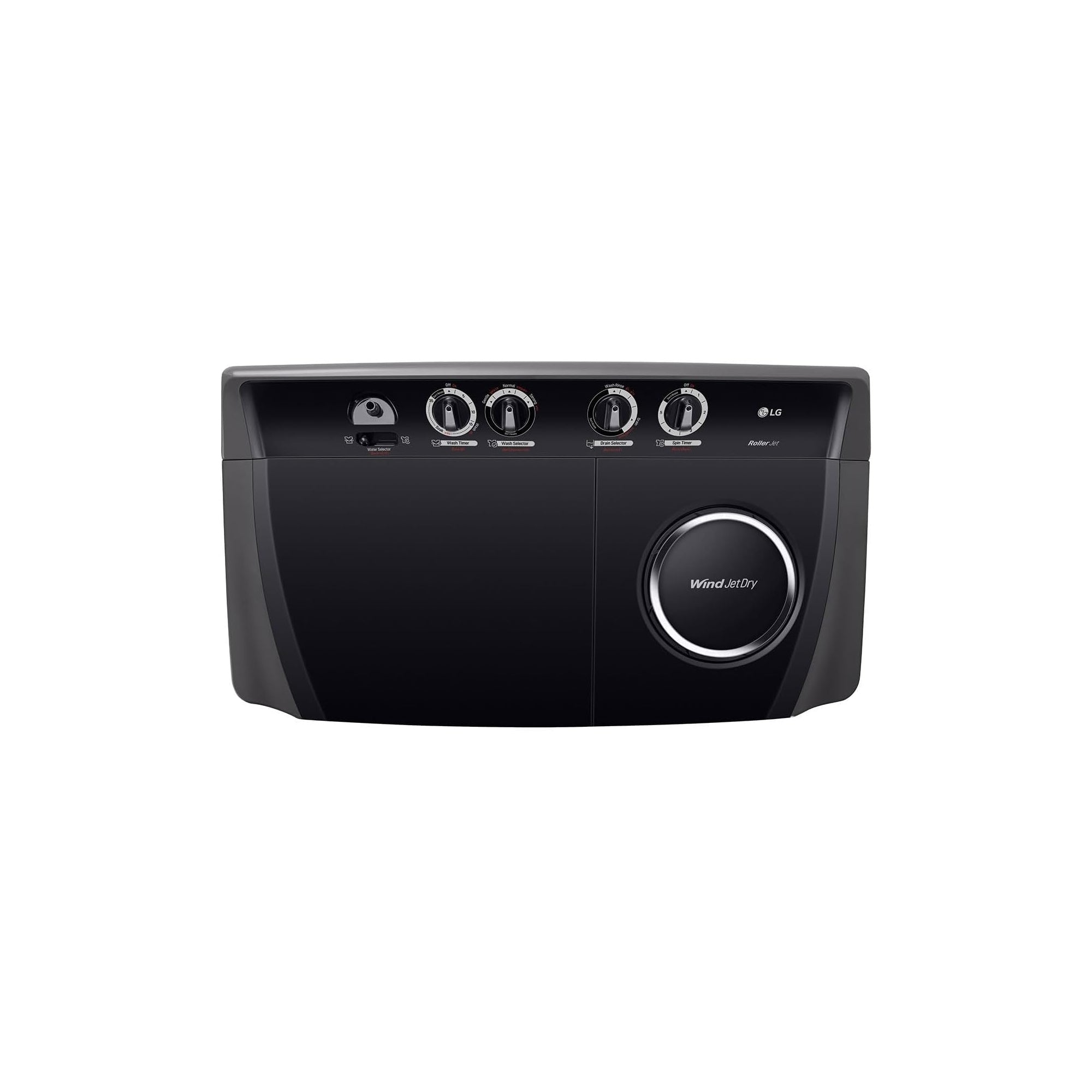 LG Twin Tub Washing Machine 14KG – Wind Jet Dry Roller Jet Pulsator 3 Wash Programs P2061NT