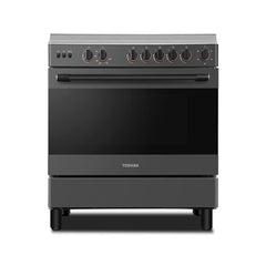 Toshiba 90 × 60 cm Freestanding Gas Cooking Range 5 Burners TBA-36LMG5G089KS – Gas Oven & Grill