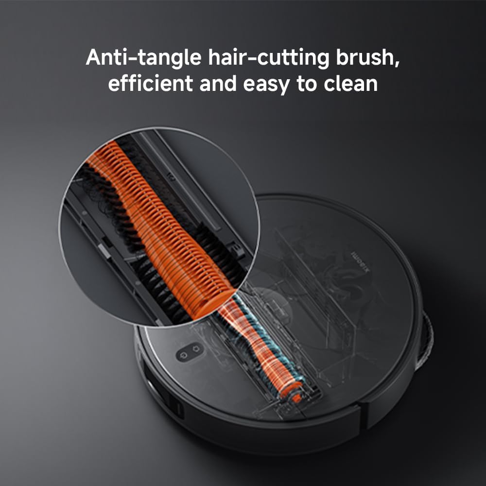 Xiaomi X20 Max Robot Vacuum and Mop, Self-Drying, Auto Mop Washing, 8000Pa Suction, Self-Emptying, Structured light and edge laser obstacle avoidance,Edge cleaning