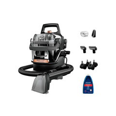 BISSELL SpotClean HydroSteam Portable Deep Cleaner HydroSteam Technology 17000Pa Suction 3 Cleaning Modes 3700E