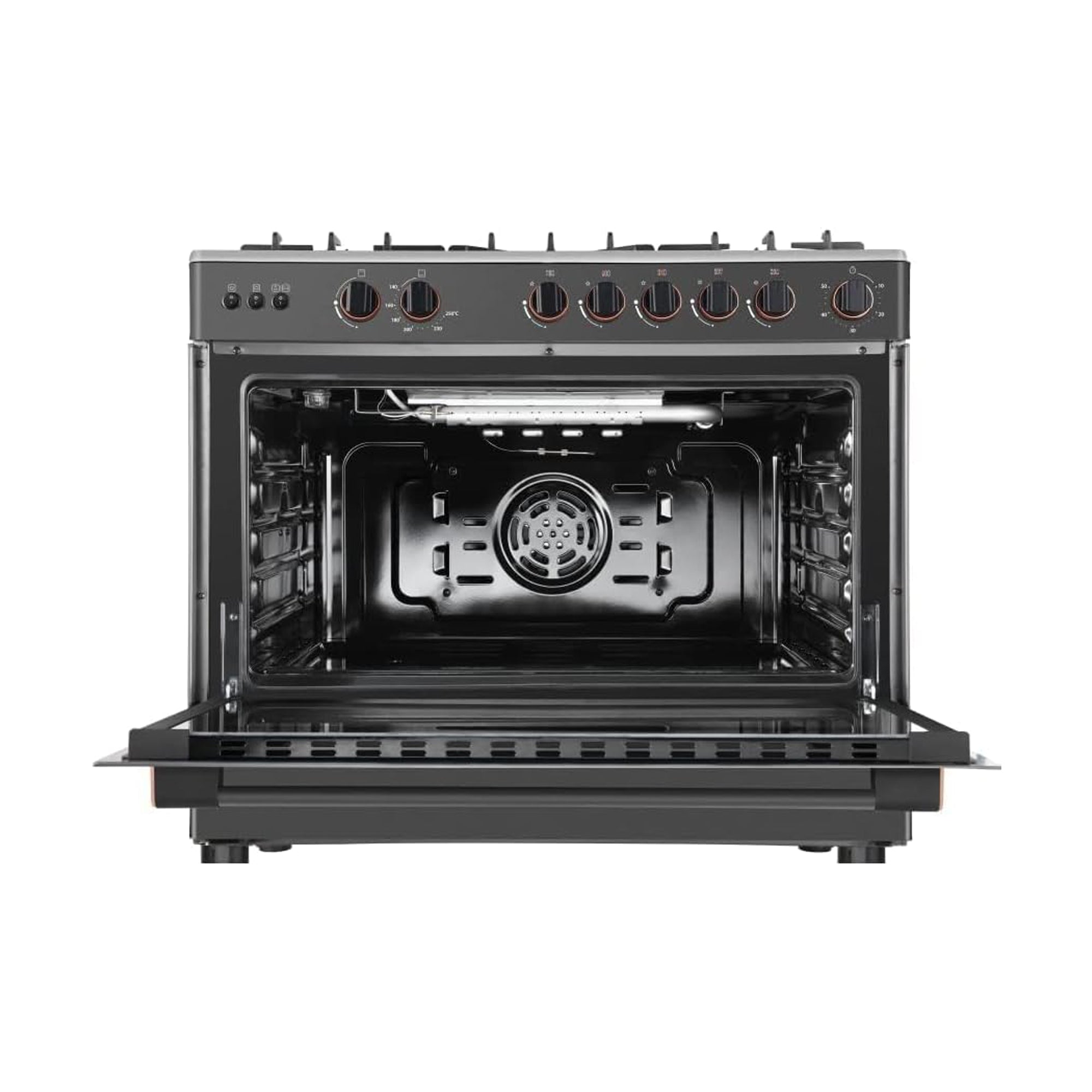 Toshiba 90 × 60 cm Freestanding Gas Cooking Range 5 Burners TBA-36LMG5G089KS – Gas Oven & Grill