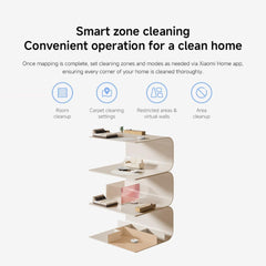 Xiaomi Robot Vacuum H40 10000Pa LDS Navigation Smart Mapping Auto Dust Emptying Voice Control