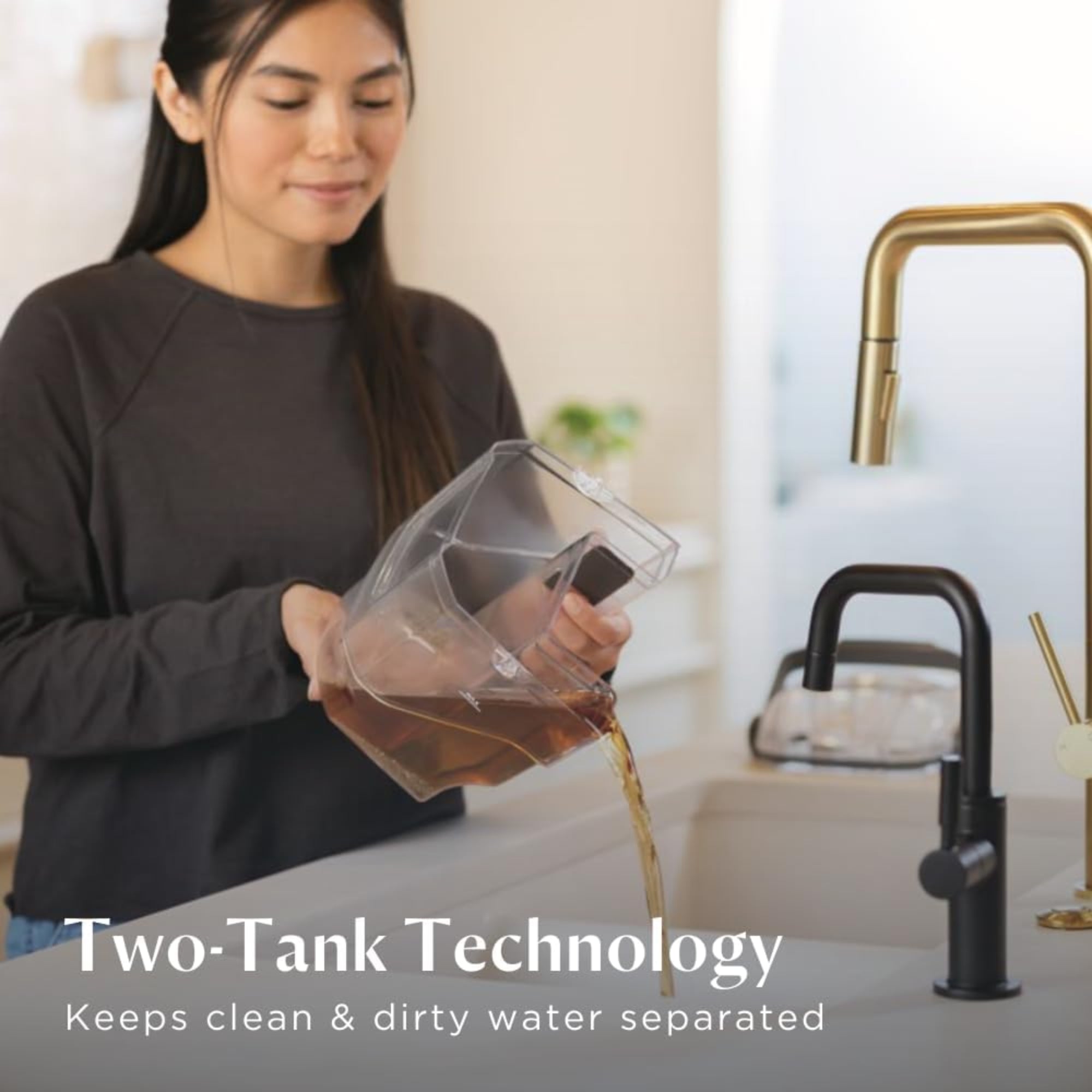 BISSELL SpotClean HydroSteam Portable Deep Cleaner HydroSteam Technology 17000Pa Suction 3 Cleaning Modes 3700E